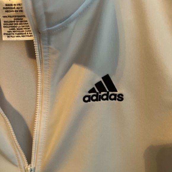 Adidas Boys Zip Front Iconic Tricot Jacket - Picture 5 of 6